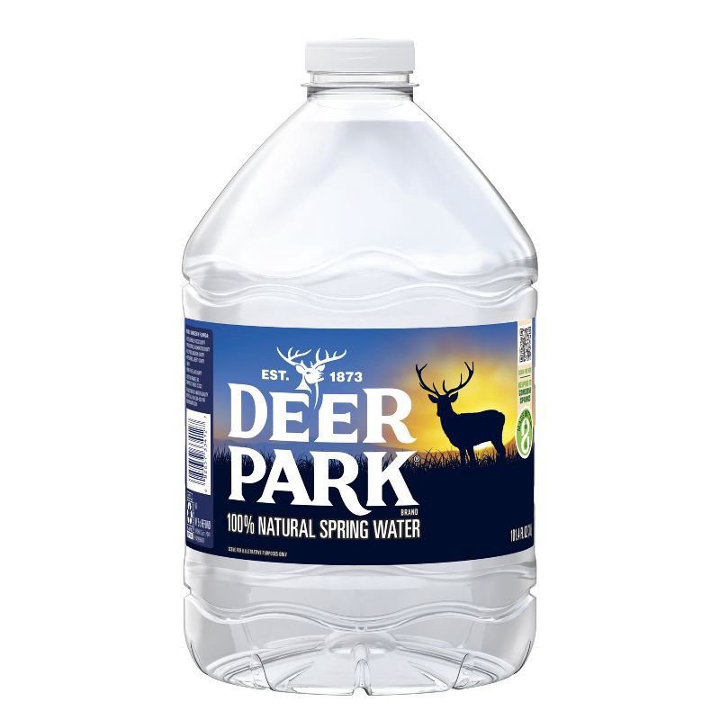 slide 1 of 8, Deer Park Brand 100% Natural Spring Water - 101.4 fl oz Jug, 101.4 fl oz