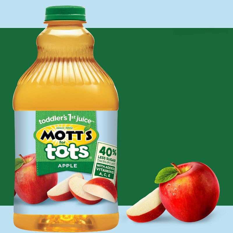 slide 5 of 6, Mott's for Tots Apple Juice - 64 fl oz Bottle, 64 fl oz