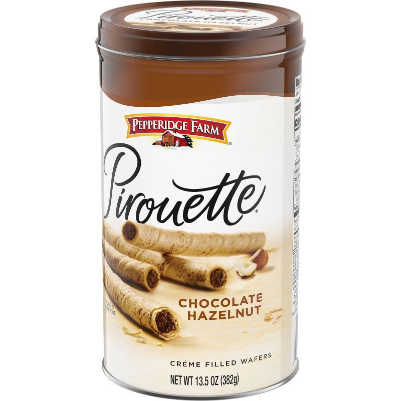 slide 7 of 7, Pepperidge Farm Pirouette Chocolate Hazelnut Cookies - 13.5oz, 13.5 oz