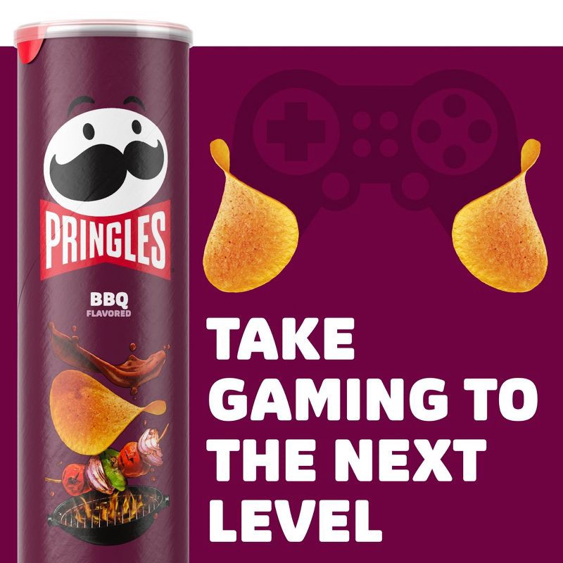 slide 8 of 9, Pringles Snack Stacks BBQ Flavored Potato Crisps Chips - 5.5oz, 5.5 oz