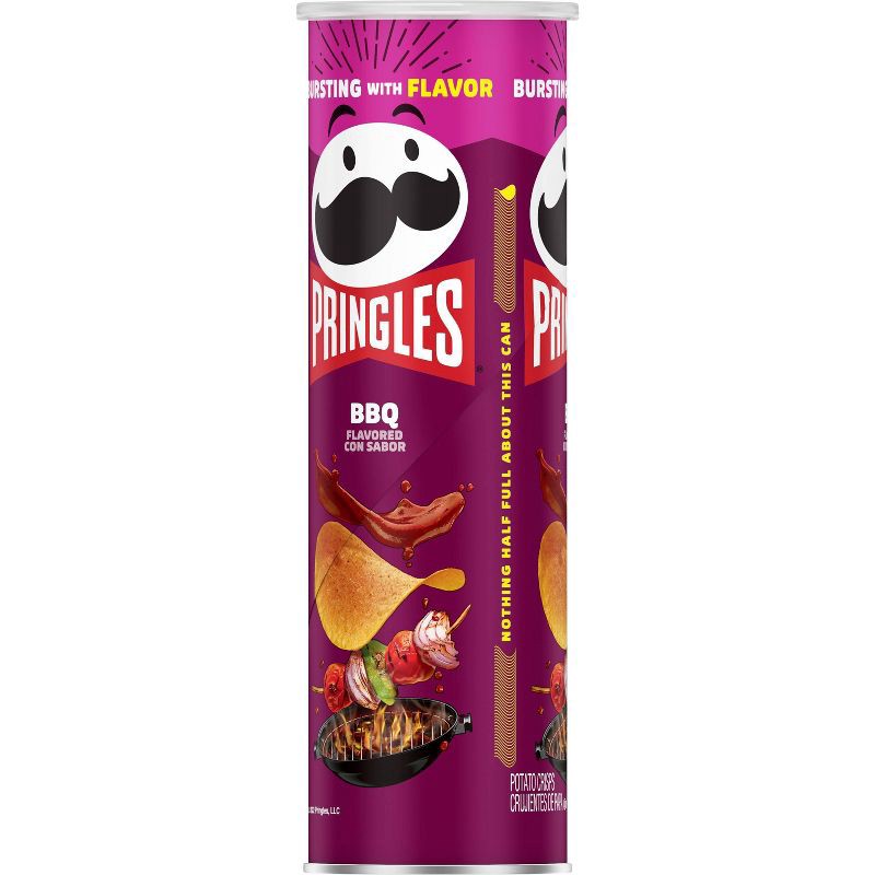 slide 4 of 9, Pringles Snack Stacks BBQ Flavored Potato Crisps Chips - 5.5oz, 5.5 oz