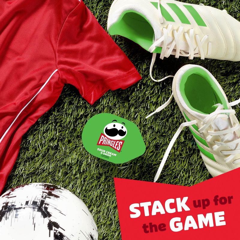 slide 4 of 6, Pringles Snack Cups Sour Cream & Onion Potato Crisps Chips Multipack - 8.8oz/12ct, 8.8 oz, 12 ct