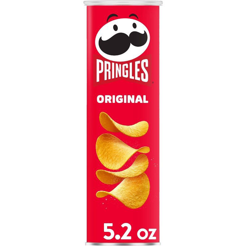 slide 1 of 10, Pringles Original Flavored Potato Crisps Chips - 5.2oz, 5.2 oz