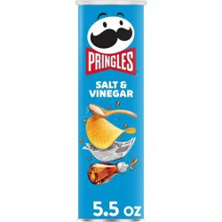 Pringles Salt & Vinegar Potato Crisps Chips - 5.5oz