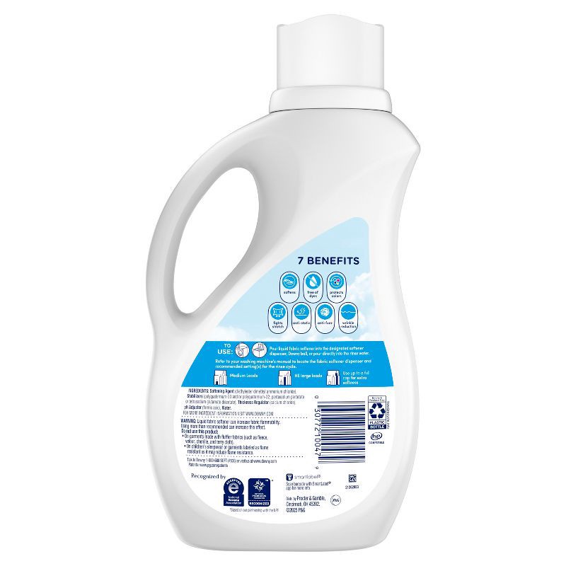 slide 10 of 10, Downy Free & Gentle HE Compatible Ultra Liquid Fabric Softener - 66 fl oz, 66 fl oz