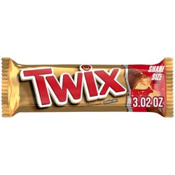 Twix Chocolate Caramel Candy Cookie Bars Sharing Size - 3.02oz