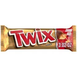 Twix Chocolate Caramel Candy Cookie Bars Sharing Size - 3.02oz