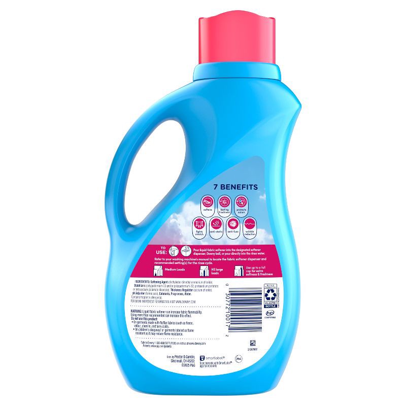 slide 10 of 10, Downy April Fresh HE Compatible Liquid Fabric Softener - 66 fl oz, 66 fl oz
