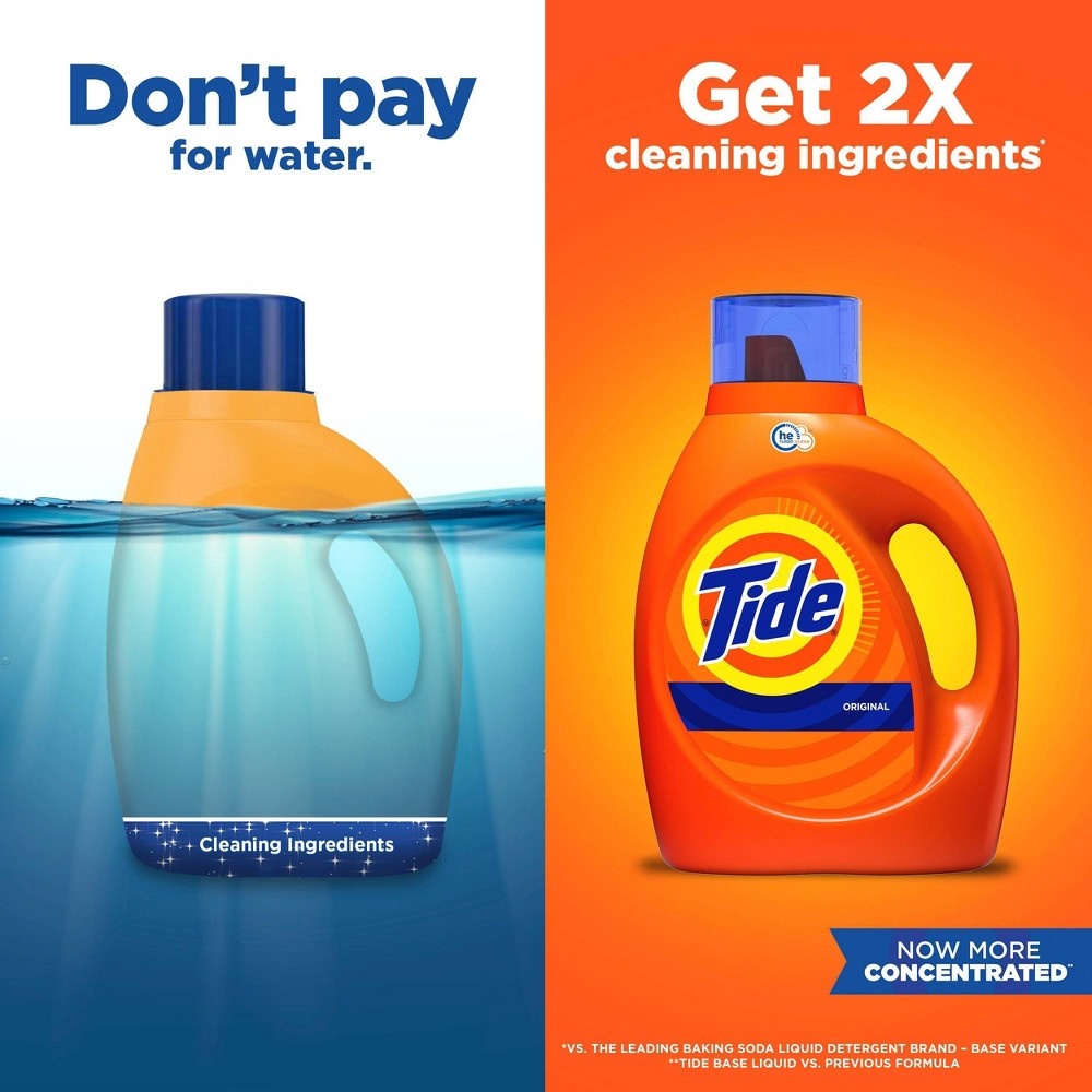 slide 5 of 8, Tide Clean Breeze Scent High Efficiency Liquid Laundry Detergent - 138 fl oz, 138 fl oz