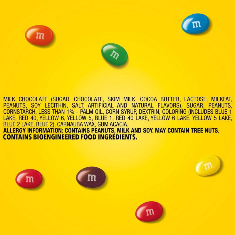 slide 8 of 8, M&M's Peanut Chocolate Candy - 3.27oz, 3.27 oz