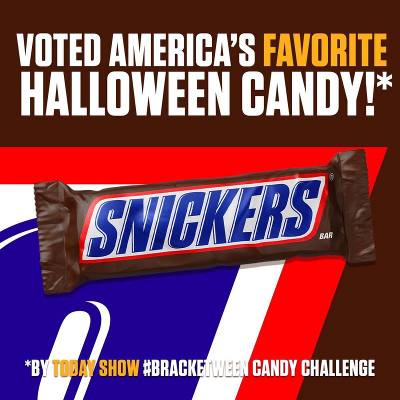 slide 8 of 11, Snickers Fun Size Chocolate Candy Bars - 10.59oz, 10.59 oz