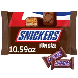 Snickers Fun Size Chocolate Candy Bars - 10.59oz