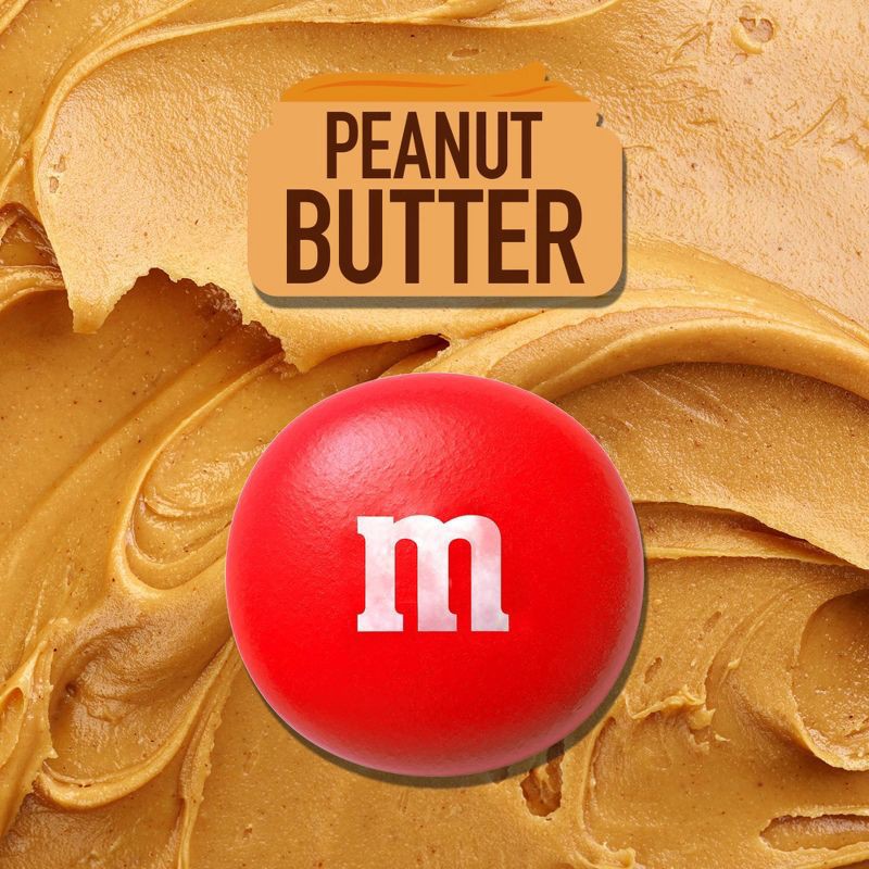 slide 3 of 11, M&M's Party Size Peanut Butter Chocolate Candy - 34oz, 34 oz