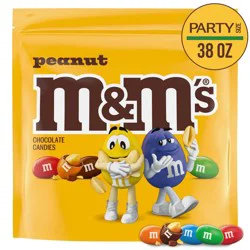 M&M's Party Size Peanut Chocolate Candy - 38oz