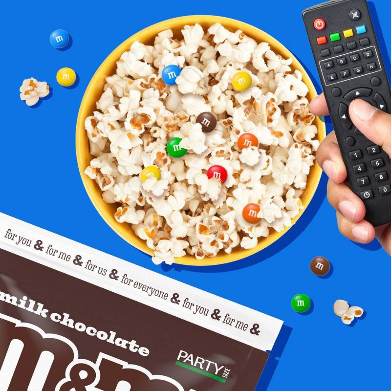 slide 3 of 11, M&M's Party Size Milk Chocolate Candy - 38oz, 38 oz