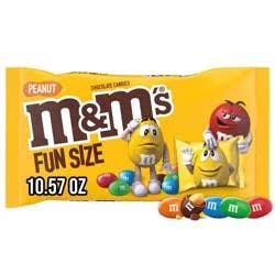 M&M's Peanut Fun Size Chocolate Candy - 10.57oz