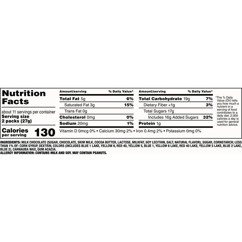 slide 12 of 12, M&M's Fun Size Milk Chocolate Candy - 10.53oz, 10.53 oz