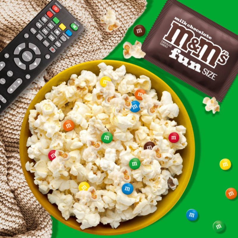 slide 5 of 12, M&M's Fun Size Milk Chocolate Candy - 10.53oz, 10.53 oz