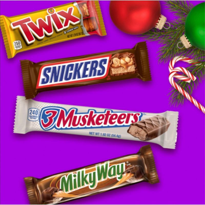 slide 7 of 12, Mars Snickers, Twix, Milky Way & More Full Size Chocolate Candy Bar Assortment Candy Mix - 18ct, 18 ct