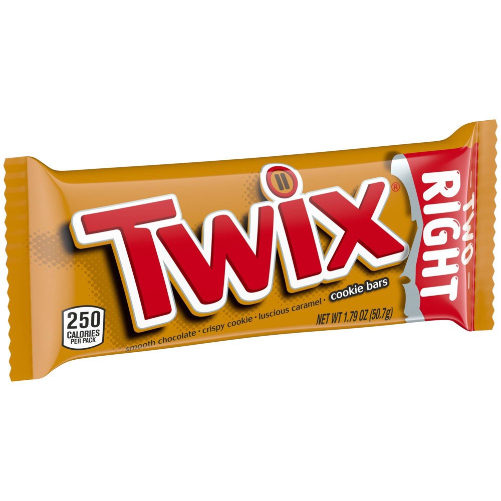 slide 7 of 11, Twix Caramel Full Size Caramel Cookie Chocolate Candy Bar - 1.79oz, 1.79 oz