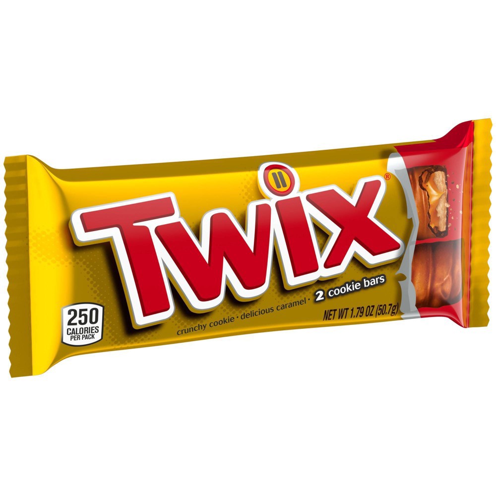 slide 8 of 11, Twix Caramel Full Size Caramel Cookie Chocolate Candy Bar - 1.79oz, 1.79 oz