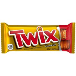 Twix Caramel Full Size Caramel Cookie Chocolate Candy Bar - 1.79oz