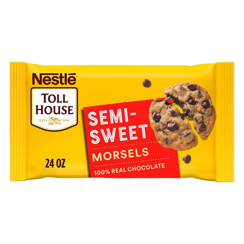 slide 13 of 13, Nestle Toll House Semi-Sweet Chocolate Chips for Cookie Baking - 24oz, 24 oz