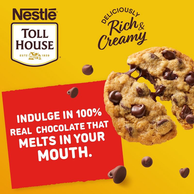 slide 5 of 13, Nestle Toll House Semi-Sweet Chocolate Chips for Cookie Baking - 24oz, 24 oz