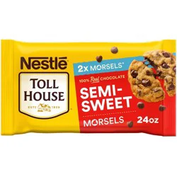 Nestle Toll House Semi-Sweet Chocolate Chips for Cookie Baking - 24oz