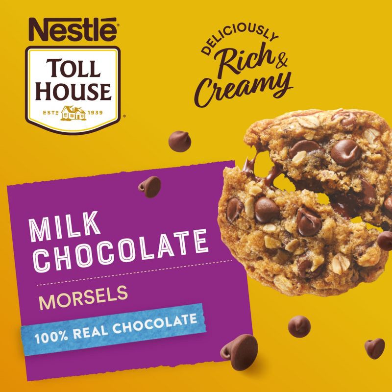 slide 5 of 13, Nestle Toll House Milk Chocolate Chips for Baking - 11.5oz, 11.5 oz