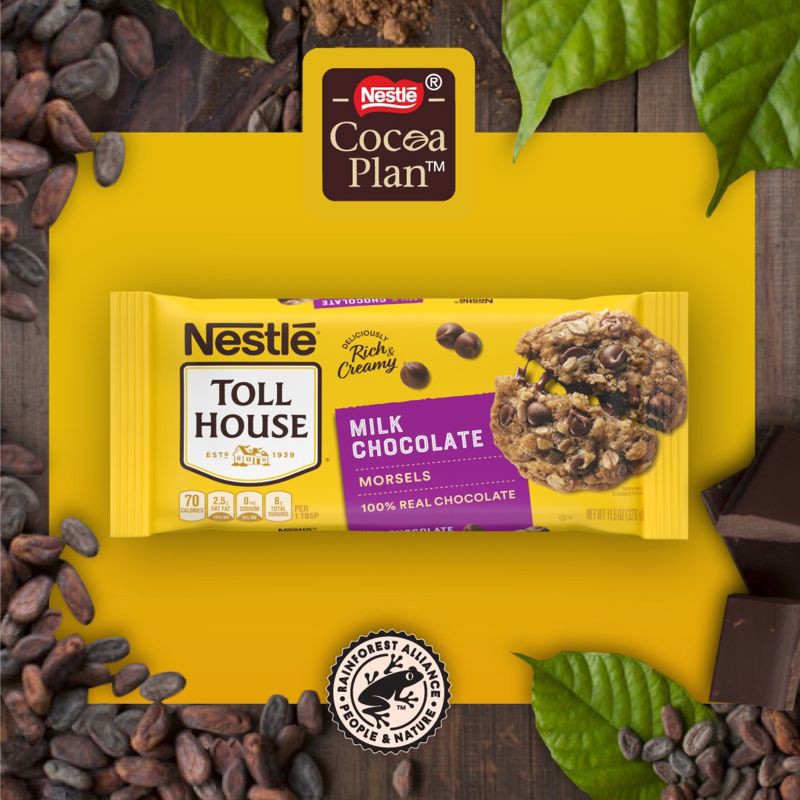 slide 7 of 13, Nestle Toll House Milk Chocolate Chips for Baking - 11.5oz, 11.5 oz