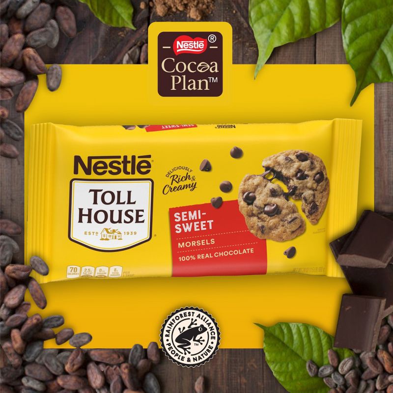 slide 14 of 15, Nestle Toll House Semi-Sweet Chocolate Chips for Baking - 12oz, 12 oz