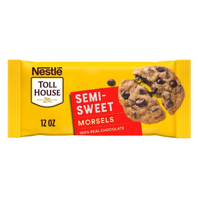 slide 13 of 13, Nestle Toll House Semi-Sweet Chocolate Chips for Cookie Baking - 12oz, 12 oz