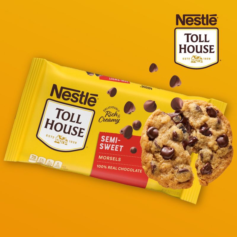 slide 8 of 13, Nestle Toll House Semi-Sweet Chocolate Chips for Cookie Baking - 12oz, 12 oz