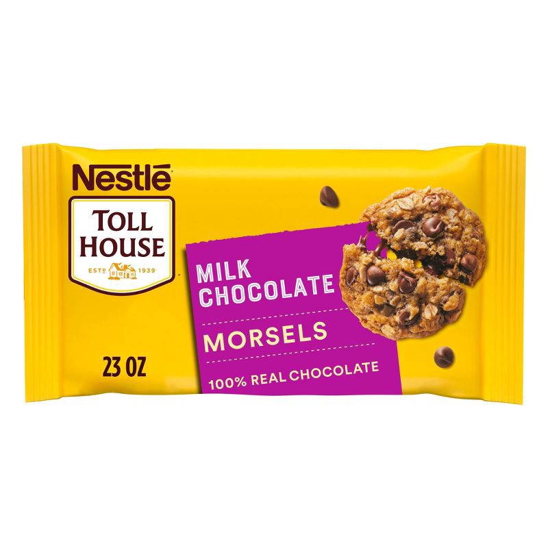 slide 13 of 13, Nestle Toll House Milk Chocolate Chips for Cookie Baking - 23oz, 23 oz