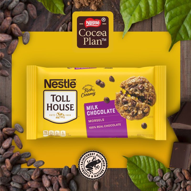 slide 7 of 13, Nestle Toll House Milk Chocolate Chips for Cookie Baking - 23oz, 23 oz