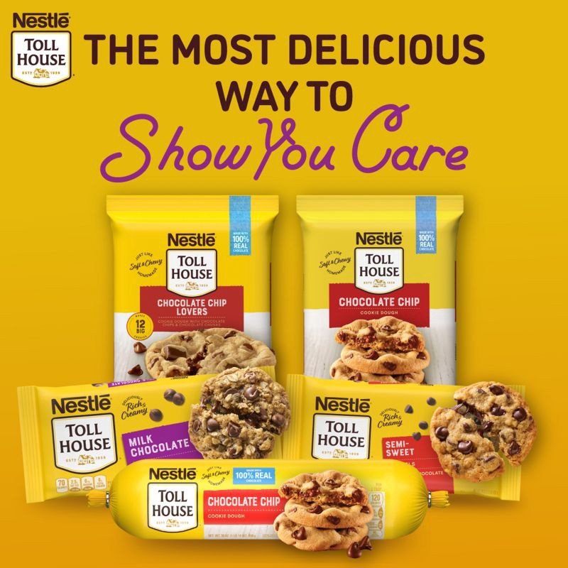 slide 9 of 13, Nestle Toll House Milk Chocolate Chips for Cookie Baking - 23oz, 23 oz