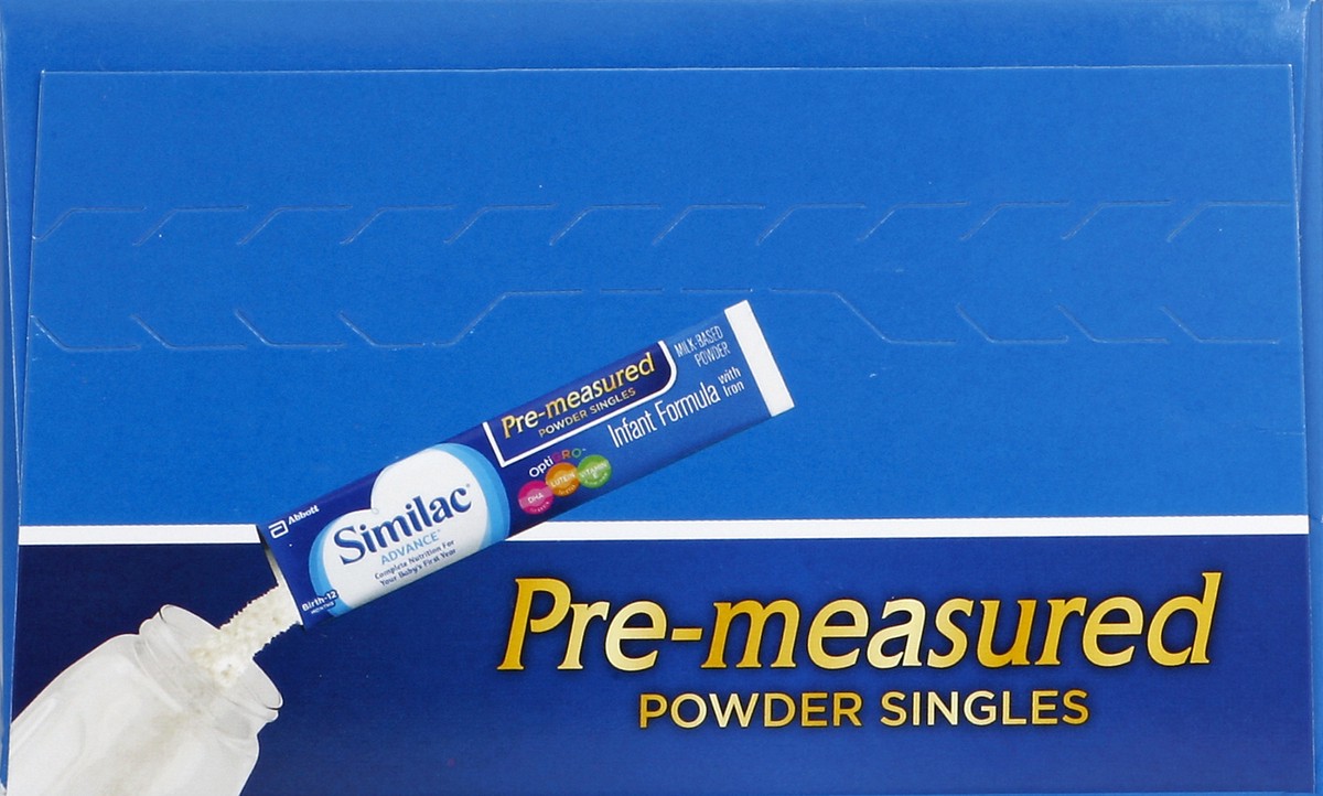 slide 2 of 6, Similac Advance Infant Formula On-The-Go Powder Sticks with Iron, 6 ct; 9.76 oz