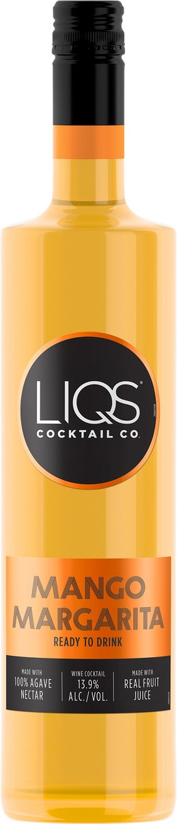 slide 3 of 4, LIQS Mango Margarita Ready to Drink Cocktail, 750 ml