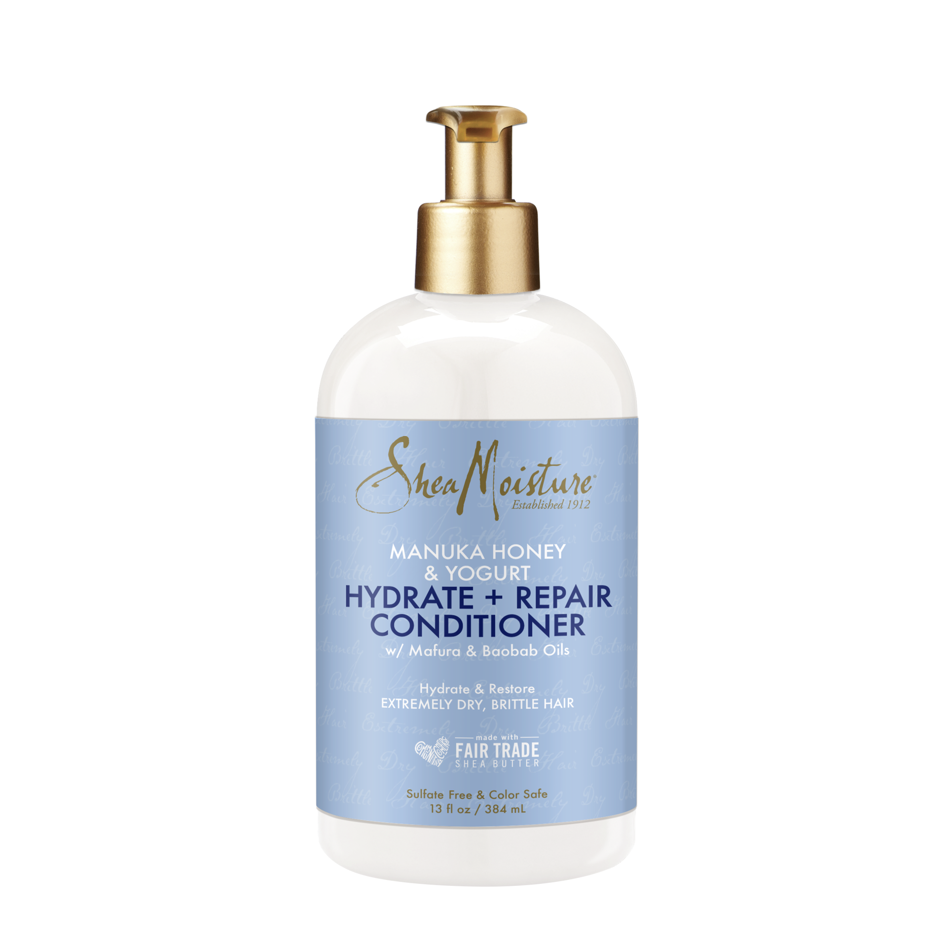 slide 4 of 4, Sheamoisture Hydrate & Repair Shampoo Moisture Shampoo For Damaged Hair Manuka Honey Moisturizing Shampoo With Shea Butter, 13 oz