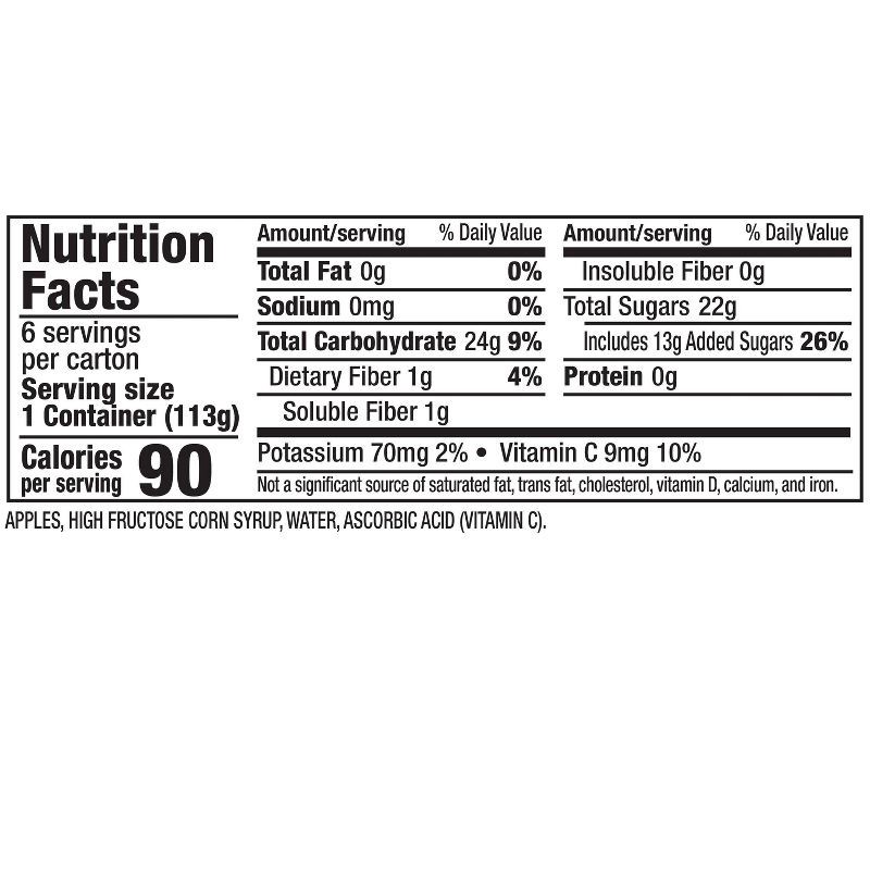 slide 10 of 11, Mott's Applesauce Cups - 24oz/6ct, 6 ct; 24 oz