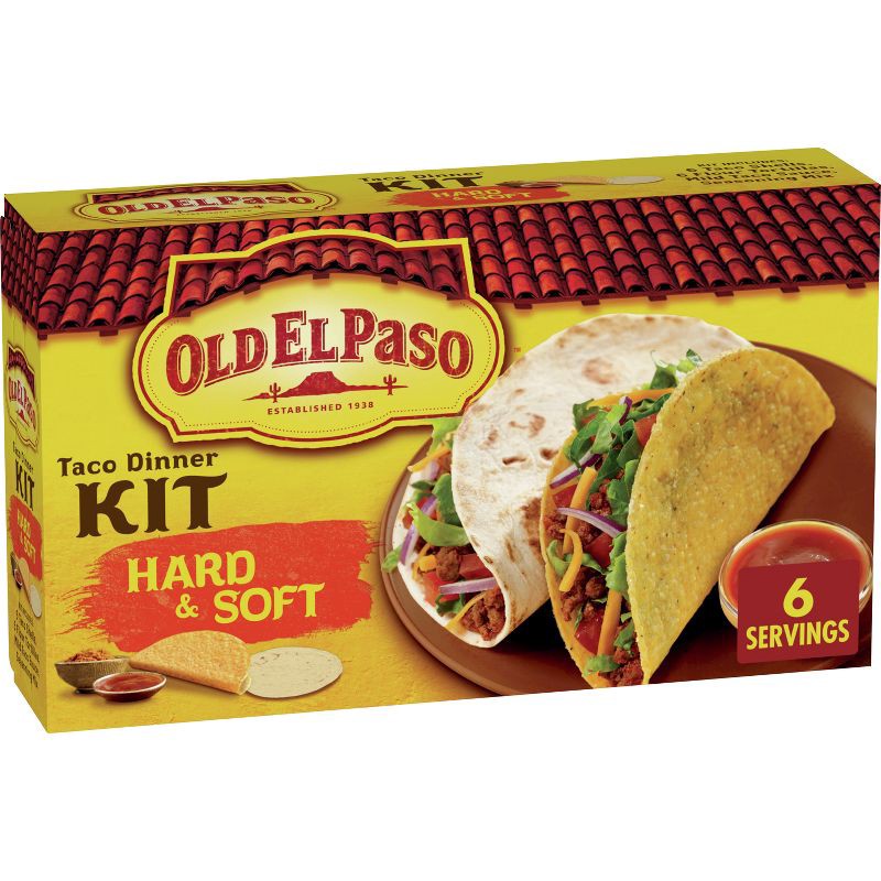 slide 12 of 12, Old El Paso Hard & Soft Shell Taco Dinner Kit - 11.4oz, 11.4 oz