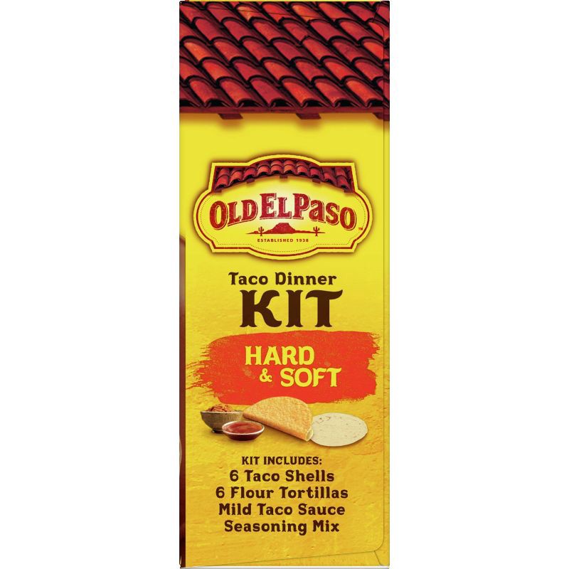 slide 8 of 12, Old El Paso Hard & Soft Shell Taco Dinner Kit - 11.4oz, 11.4 oz