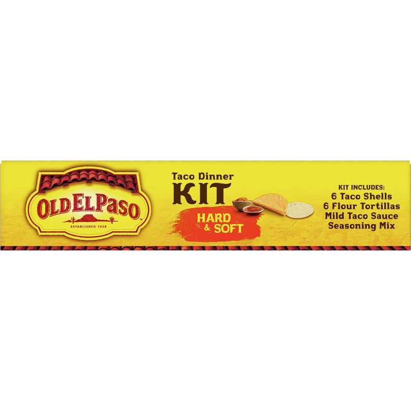 slide 9 of 12, Old El Paso Hard & Soft Shell Taco Dinner Kit - 11.4oz, 11.4 oz