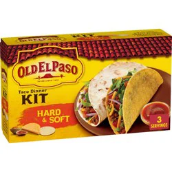 Old El Paso Hard & Soft Shell Taco Dinner Kit - 11.4oz: No Artificial Sweeteners, No High Fructose Corn Syrup