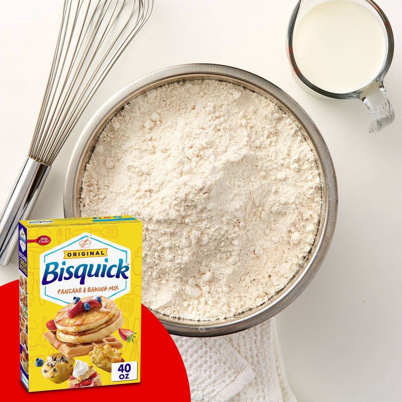 slide 3 of 10, Bisquick Original Pancake and Baking Mix - 40oz, 40 oz