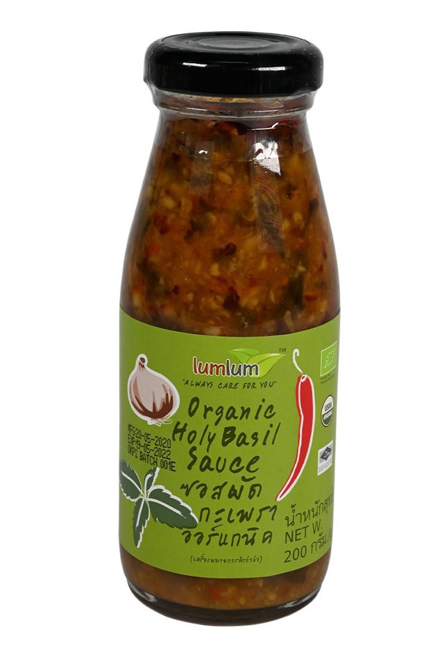 slide 1 of 1, Lum Lum Organic Holy Basil Sauce, 7.1 oz