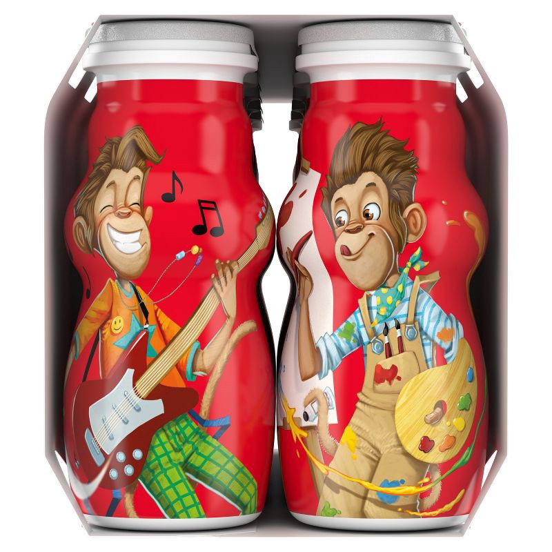 slide 14 of 14, Danimals Strawberry & Strawberry Kiwi Kids' Smoothies - 12ct/3.1 fl oz Bottles, 12 ct; 3.1 fl oz