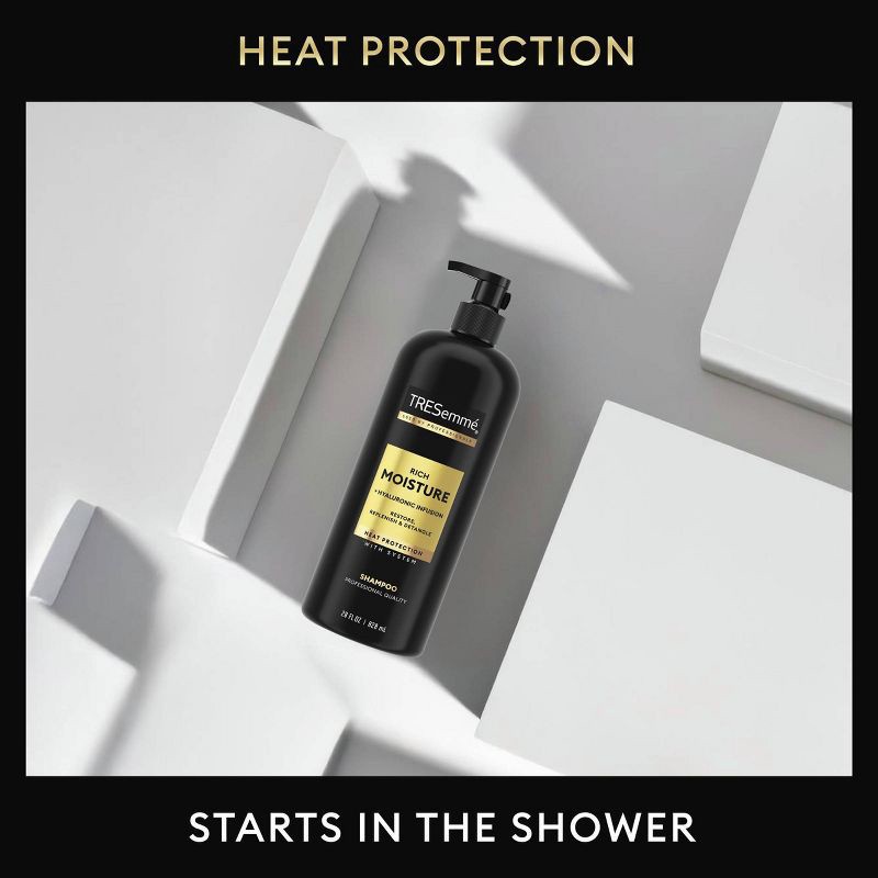 slide 4 of 8, Tresemme Rich Moisture Hydrating Shampoo for Dry Hair with Vitamin E - 28 fl oz, 28 fl oz