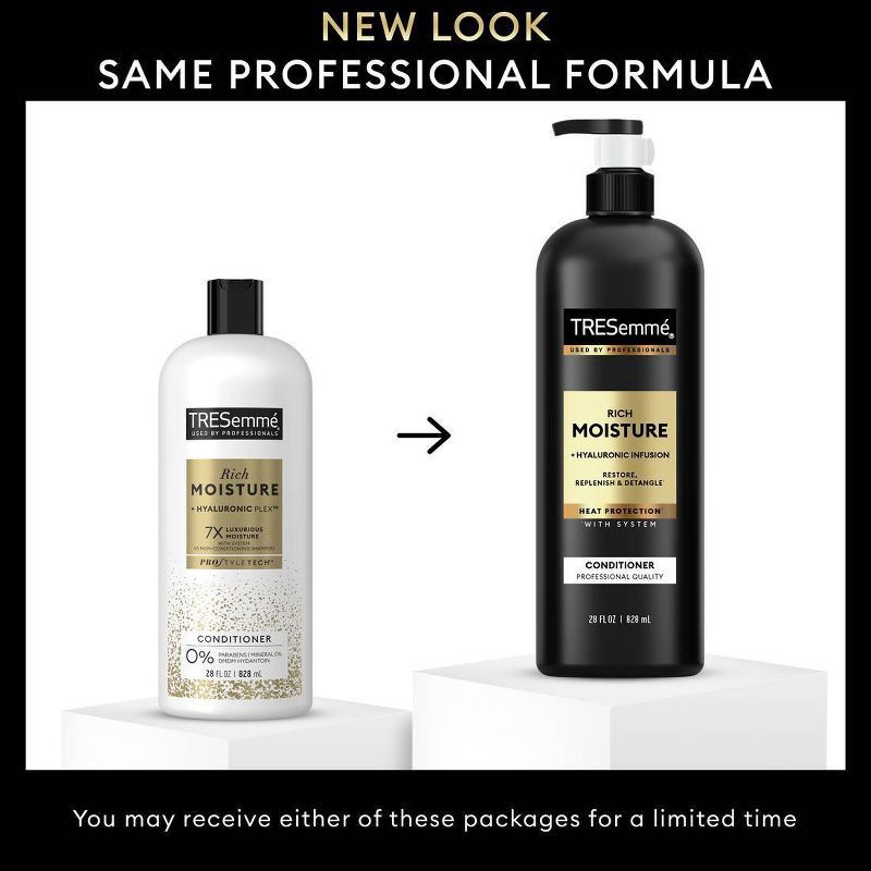 slide 3 of 8, Tresemme Moisture Rich with Vitamin E Conditioner - 28 fl oz, 28 fl oz